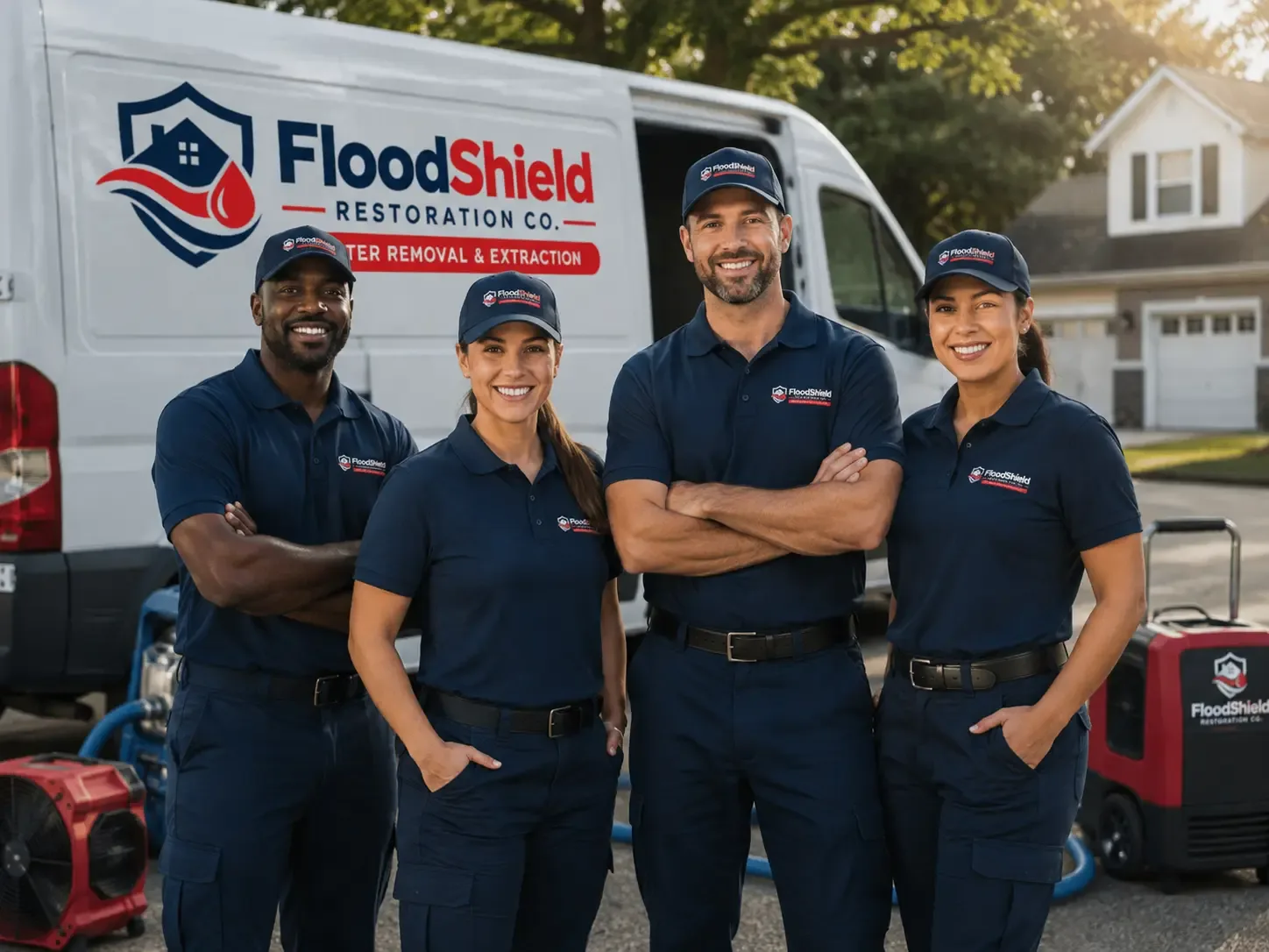 Flood Damage Restoration company in Hague, ND