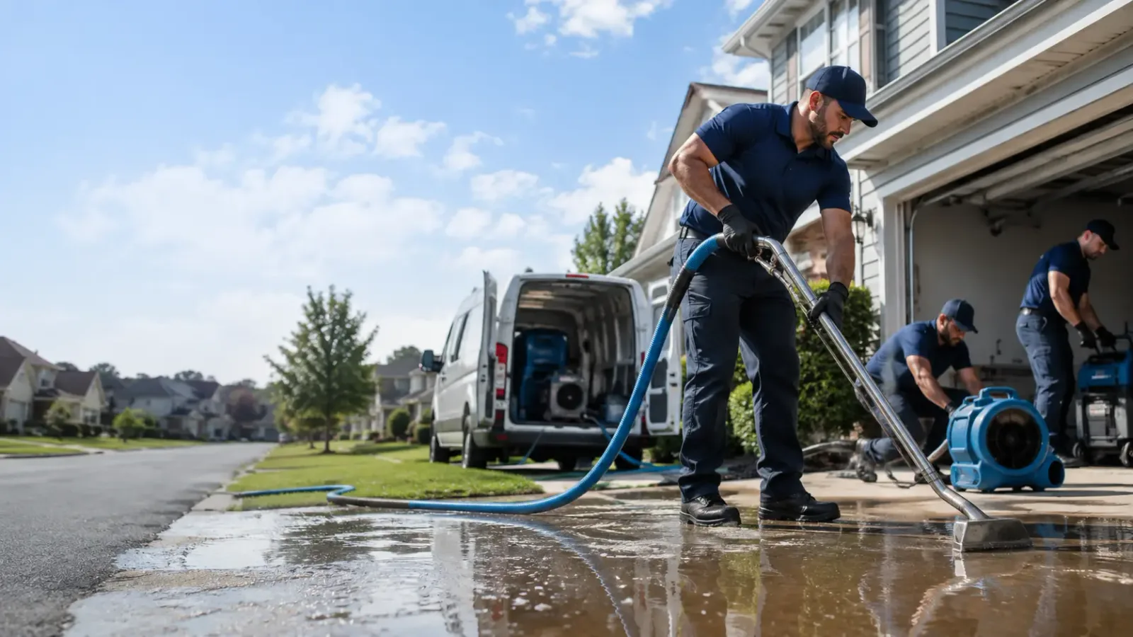 Flood Damage Restoration in Hague, ND